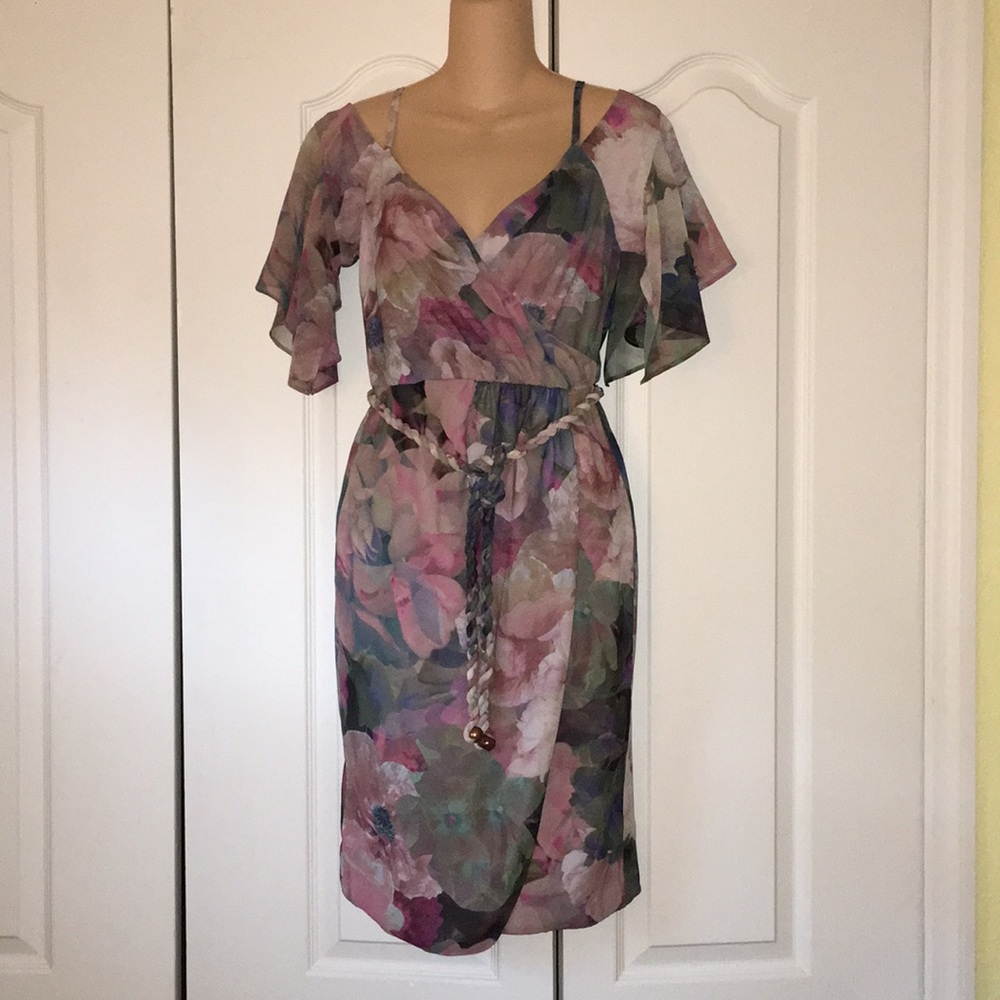 NWT We Are Kindred Lily Cold Shoulder Dress